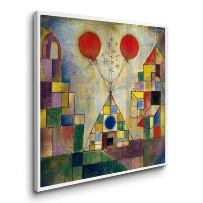 Surreal Geometric Landscape - Fine Art