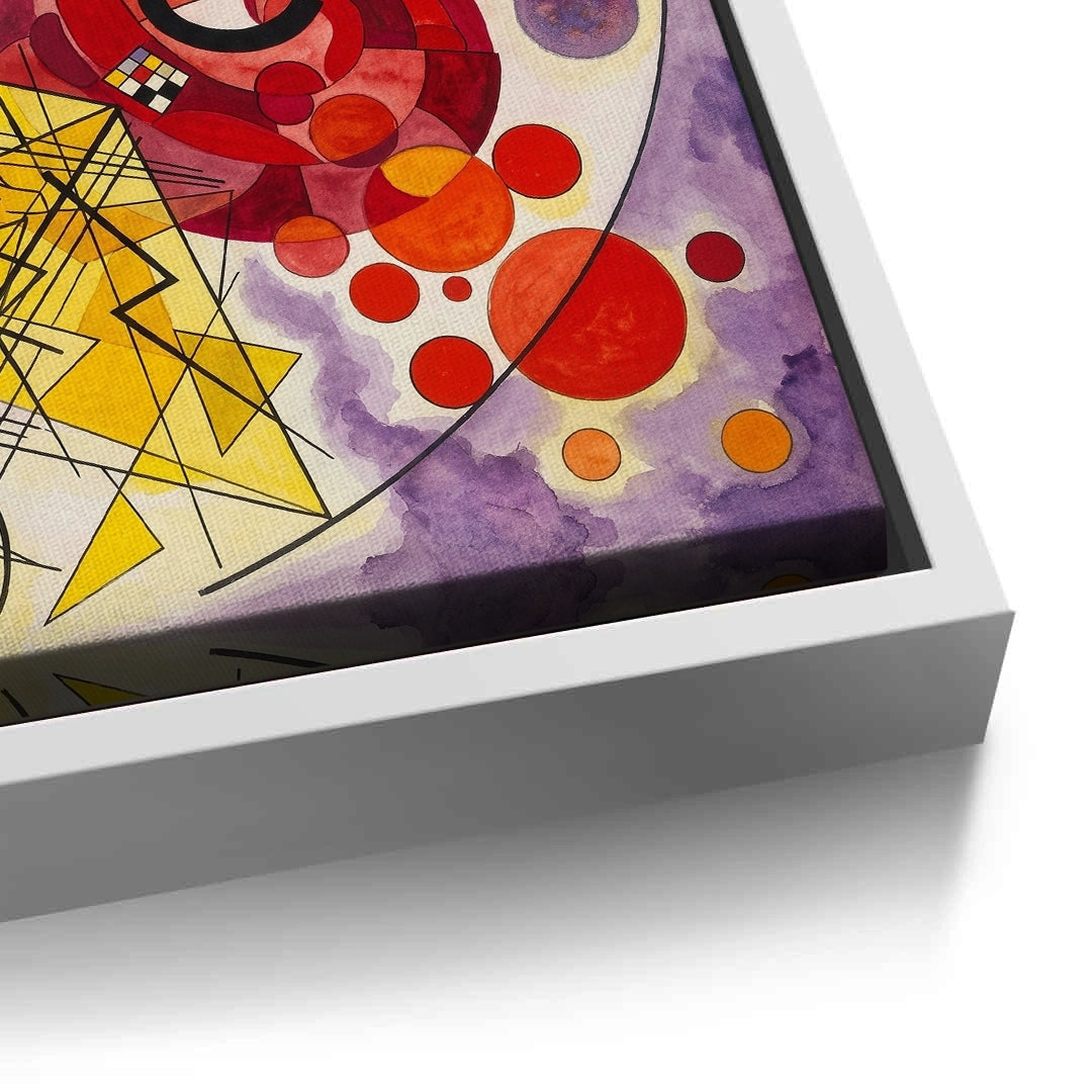 2Vibrant Geometric Surrealism - Canvas