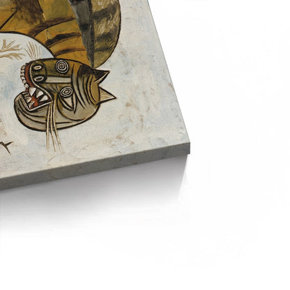 Abstract Tiger Hunt - Canvas