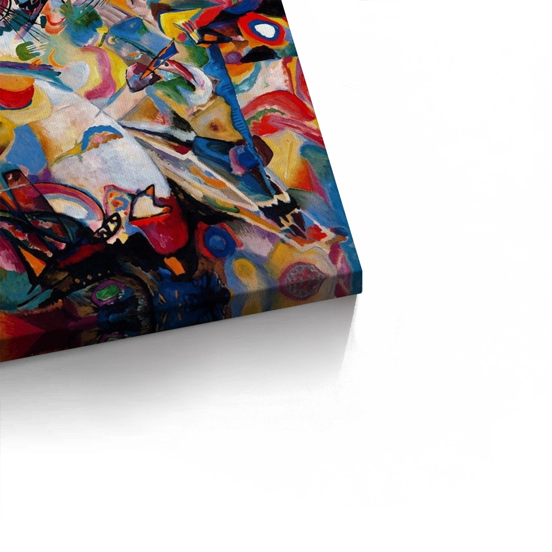 2Vibrant Abstract Expressionist - Canvas