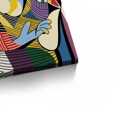 Geometric Woman Figural - Canvas