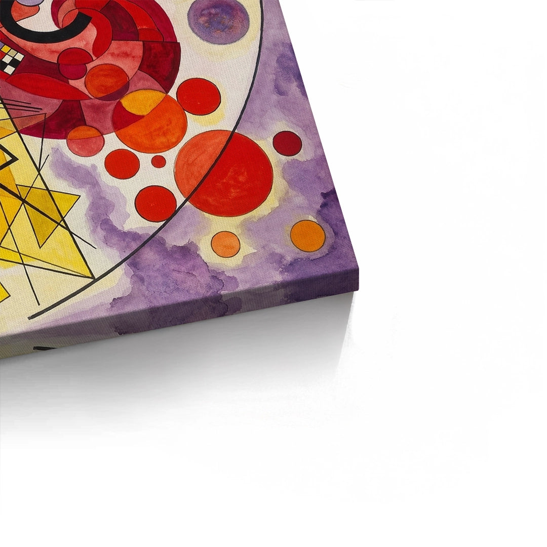 2Vibrant Geometric Surrealism - Canvas