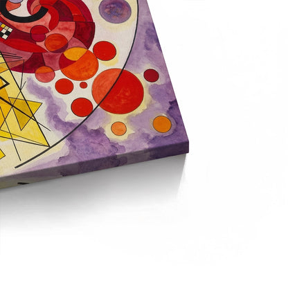 Vibrant Geometric Surrealism - Canvas