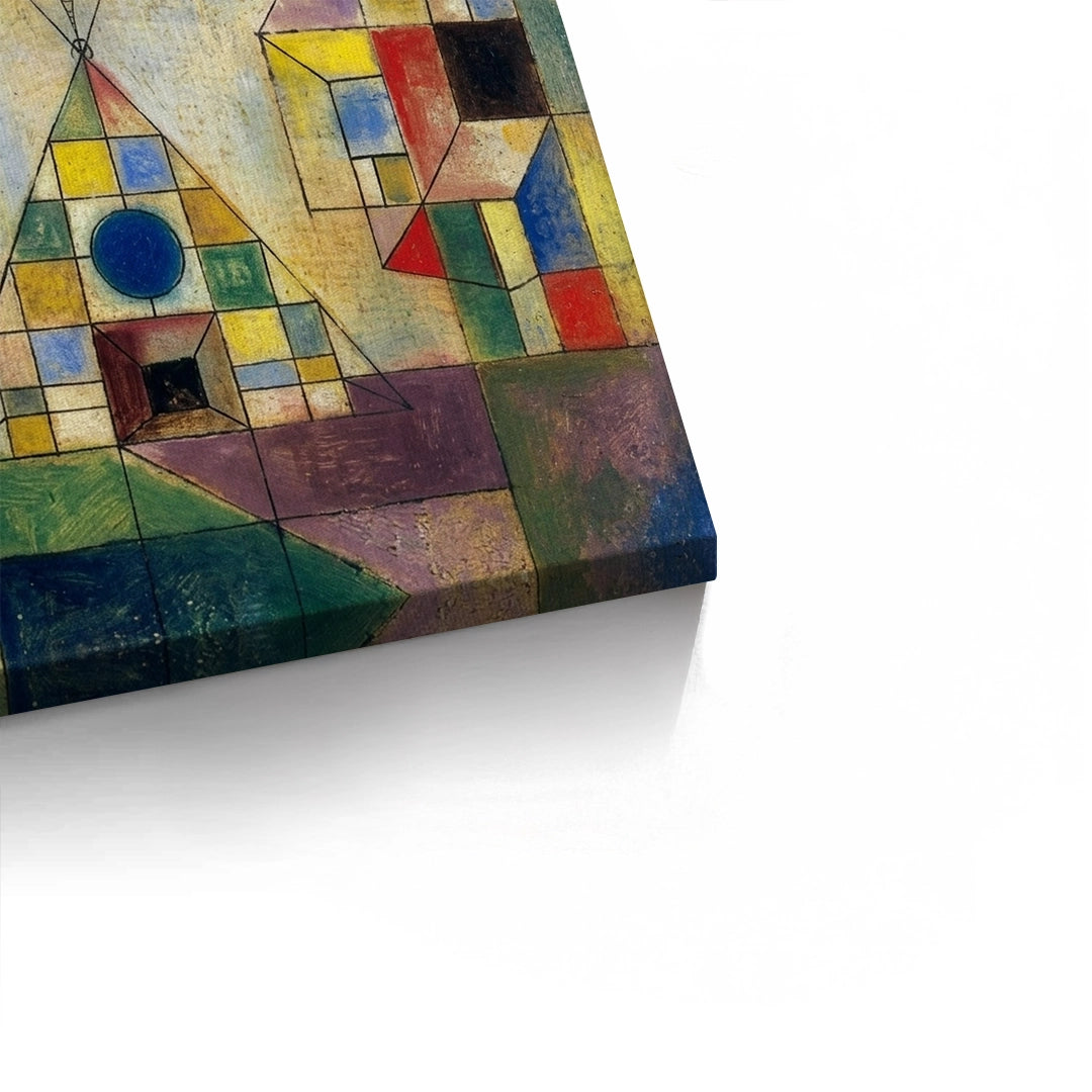 2Surreal Geometric Landscape - Canvas