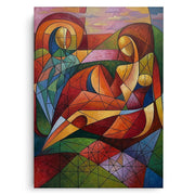 Modern Abstract Figures - Canvas