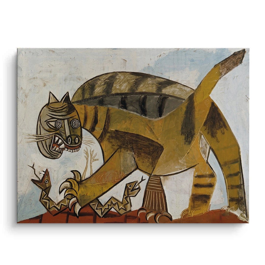 2Abstract Tiger Hunt - Canvas
