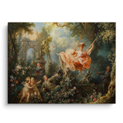 The Happy Accidents of the Swing - Canvas