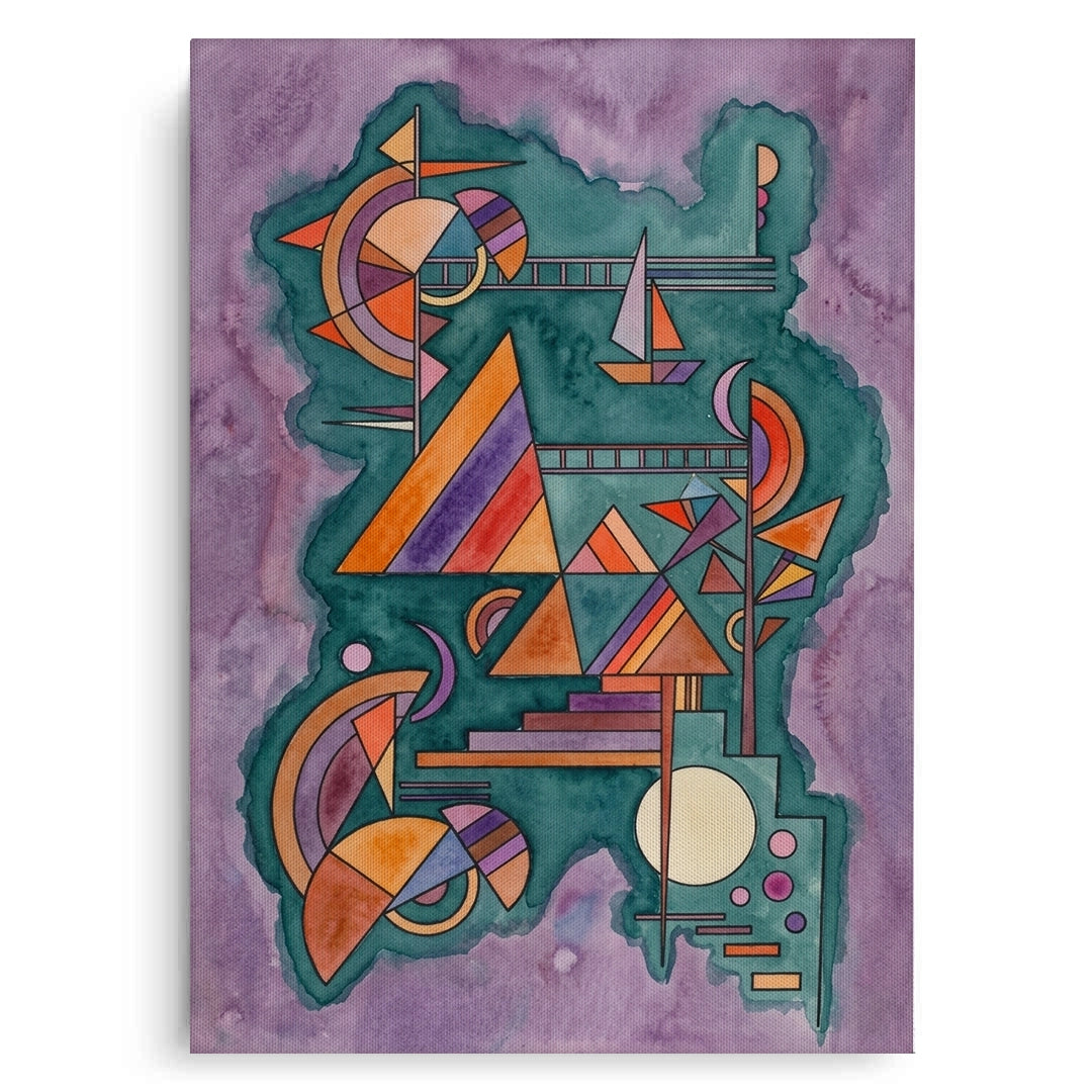 2Geometric Dreamscape - Canvas