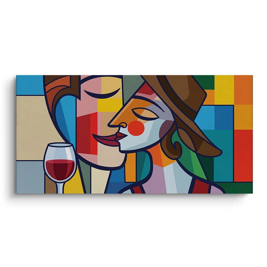 The Modern Kiss - Canvas