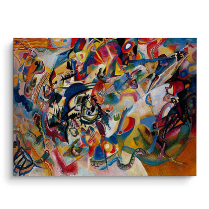 Vibrant Abstract Expressionist - Canvas