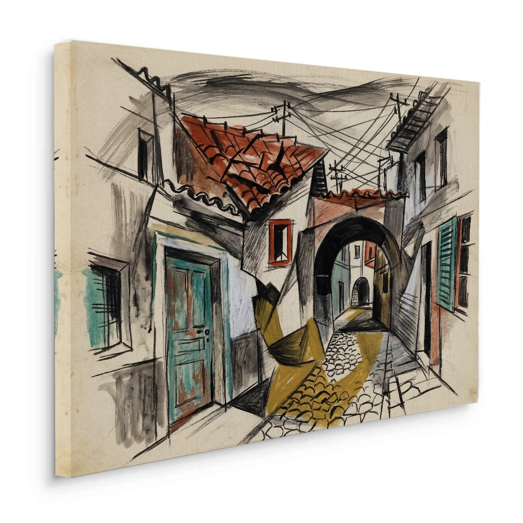 2Old Town Archway - Canvas