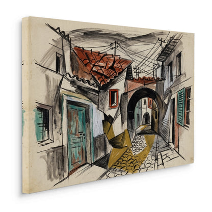 Old Town Archway - Canvas