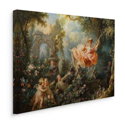 The Happy Accidents of the Swing - Canvas