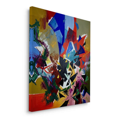 Fragmented Flow - Canvas