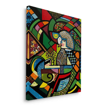 Abstract Clockwork Bird - Canvas