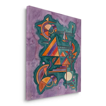 Geometric Dreamscape - Canvas