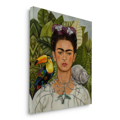 Frida Kahlo Modern Tribute - Canvas
