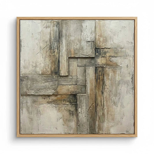 Rustic Earthy Architectural Painting #REAR550