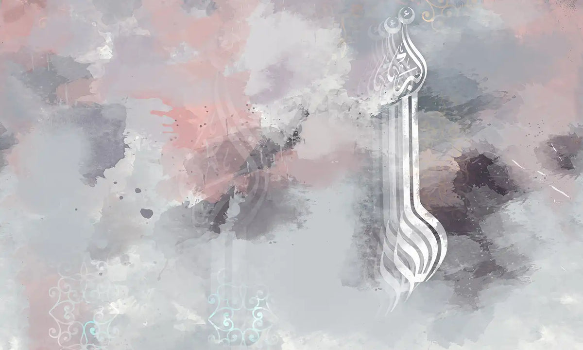Pastel Cloud Abstract Wallpaper Mural – design