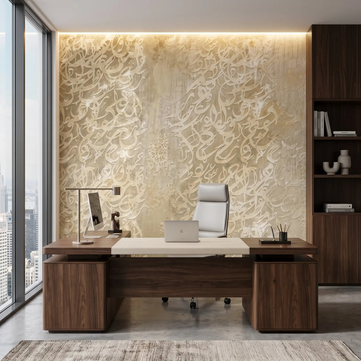 Sandstone Texture Wallpaper Mural – Office